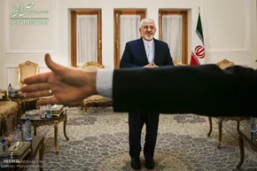 تصاویر/دیدار وزیر امورخارجه هند با محمد جواد ظریف