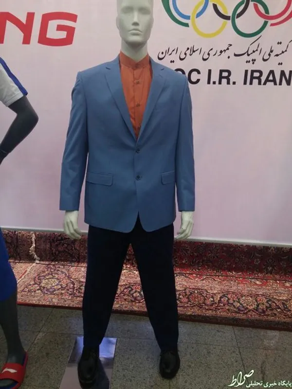 لباس رژه کاروان ایران در المپیک