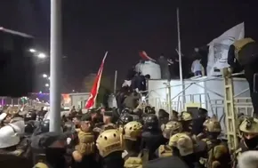 خودروی حمل پیکرمطهر شهیدین حزب الله