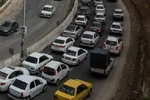 آخرین وضعیت ترافیکی محورهای منتهی به مرز مهران