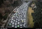 ترافیک نیمه سنگین در جاده‌های شمالی، تهران-قم و تهران-کرج