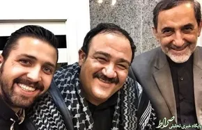 عکس/بازیگرسینما بالباس خادمی امام رضا(ع)