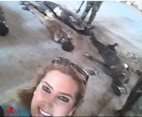 عکس/ انهدام ماشین داعش با
