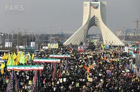 تصاویر/ راهپیمایی ۲۲ بهمن در تهران -2