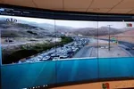 ترافیک سنگین در برخی مقاطع آزادراه کرج-قزوین/ثبت بیشترین تردد بین ساعات ۱۸ تا ۱۹