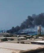 وقوع آتش‌سوزی گسترده در خط لوله نفت در شمال لبنان