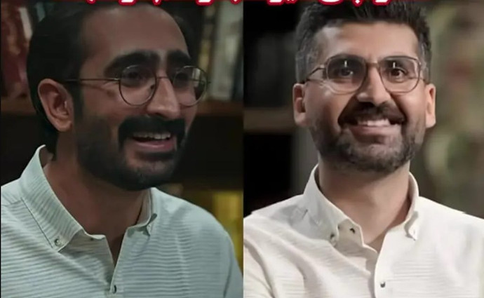 فیلم| شوخی «مرد سه هزار چهره» با سروش صحت و مجتبی شکوری