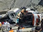 ۱۴ کشته و زخمی براثر واژگونی اتوبوس در اصفهان