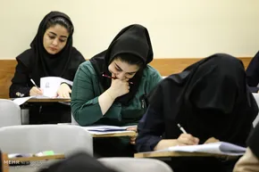 تصاویری از برگزاری کنکور سراسری ۹۹