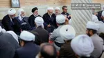 عکس / تعارف مُهر به ابراهیم رئیسی در نماز جمعه