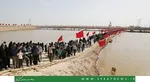استقرار حشد شعبی برای تامین امنیت زائران در جاده نجف – کربلا