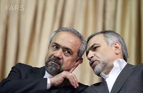 عکس/ جایگاه ثابت برادر روحانی در روز ارتش