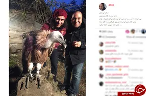 عکس/ «علی اوجی» هم بچه به بغل شد