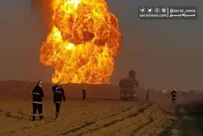 فیلم / اولین تصاویر از آتش‌سوزی شدید ۱۰۰ خانه در امامزاده ابراهیم (ع)