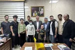 عکس | ستاره پرسپولیس با قرارداد بلندمدت آبی پوش شد