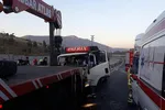 پرواز بالگرد برای خاموش‌کردن آتش در توسکستان