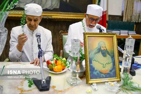 تصاویر/ عزاداری خادمان حرم حضرت معصومه(س)