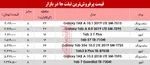 جدول/ قیمت روز خودرو در ۲۹ اردیبهشت