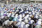مسلمانان چین اینگونه به استقبال عیدفطر رفتند +عکس