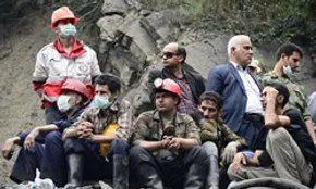 تصاویر / کارگران منفی ۱۷۰ متر