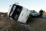 واژگونی مرگبار پژو ۲۰۶ در جهرم