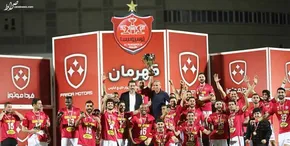تصاویر/ بیست‌ودومین قهرمانی پرسپولیس