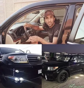 عکس/ سلفی عراقی‌ها با پهباد آمریکایی