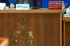 فیلم | التماس مادر قاتل به مادر الهه حسین‌نژاد مقابل دادگاه