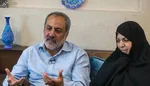 عکس:رضا عطاران و همسرش!