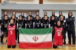 صعود تیم والیبال زنان ایران به فینال مسابقات آسیای مرکزی