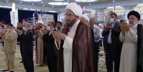 تصاویر / نماز عید سعید قربان در مصلای تهران