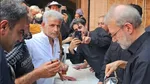 تصاویر / دیدار علی لاریجانی با نیرو‌های نظامی در کربلا