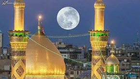 فیلم /حرم مطهر رضوی رنگ و بوی اعیاد شعبانیه گرفت