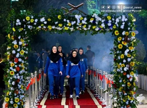 تصاویر| مراسم بدرقه کاروان اعزامی ورزش ایران به ریاض و بحرین