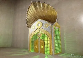 عکس/ ضریح حضرت حمزه قبل از تخریب
