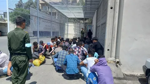 فیلم| لحظه انهدام ۲۲ سرشبکه قاچاق اتباع در غرب تهران