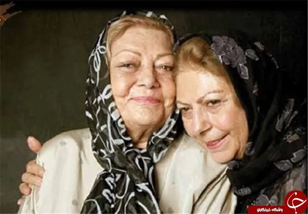 مرحومه نادره حمیده خیر آبادی و ثریا قاسمی/بازیگر