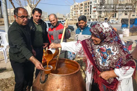 تصاویر| جشنواره پخت سمنو در بجنورد