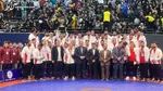 عکس| عارف قهرمانی تیم ملی کشتی آزاد در آسیا را تبریک گفت
