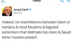 عکس/ظریف و روحانی در هواپیما