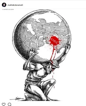 عکس/ ماسک زدن به سبک «مهتاب کرامتی»