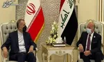 رایزنی لاریجانی با فؤاد حسین درباره پروژه‌های ریلی ایران و عراق