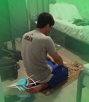 عکس/پایبندی به نماز اول وقت
