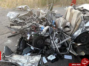 عکس/تصادف BMW آی ۸ با پراید در متل قو