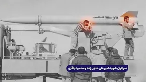 فیلم | حضور پرشور مردم در بهشت زهرا برای خاکسپاری سردار حاجی‌زاده