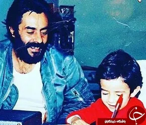 عکسی قدیمی از مرحوم خسرو شکیبایی
