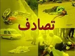 ۹مصدوم حاصل برخورد ۳ خودرو در فارس