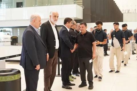 کاروان تیم ملی فوتبال ایران برای بازی با بلژیک راهی لس آنجلس شد
