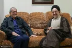 عکس | پزشکیان به عیادت سید محمد خاتمی رفت