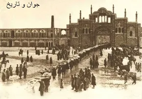 عکس/جشن تولدشاه قاجاری در دارالحکومه